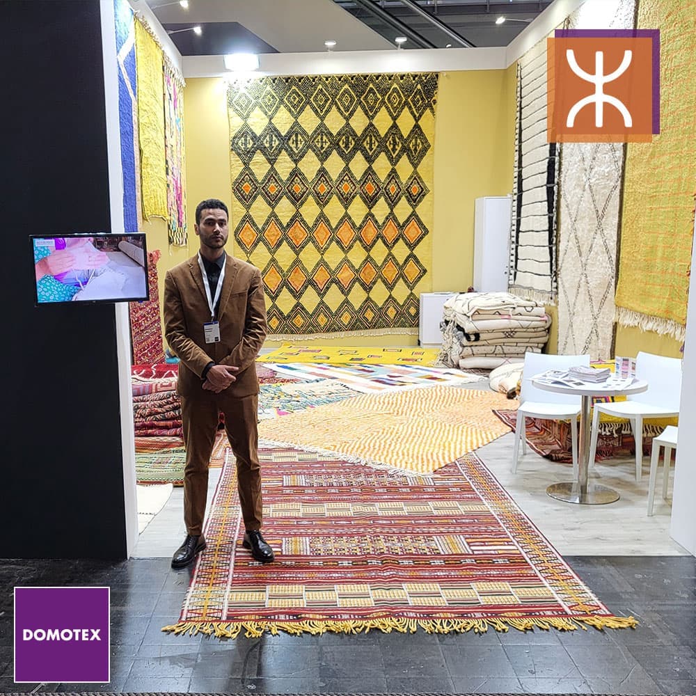WeBerber at DOMOTEX 2023 international rug exhibition