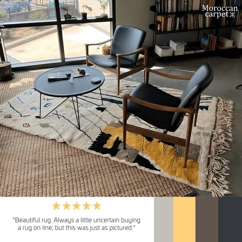 Customer review of Moroccan rug