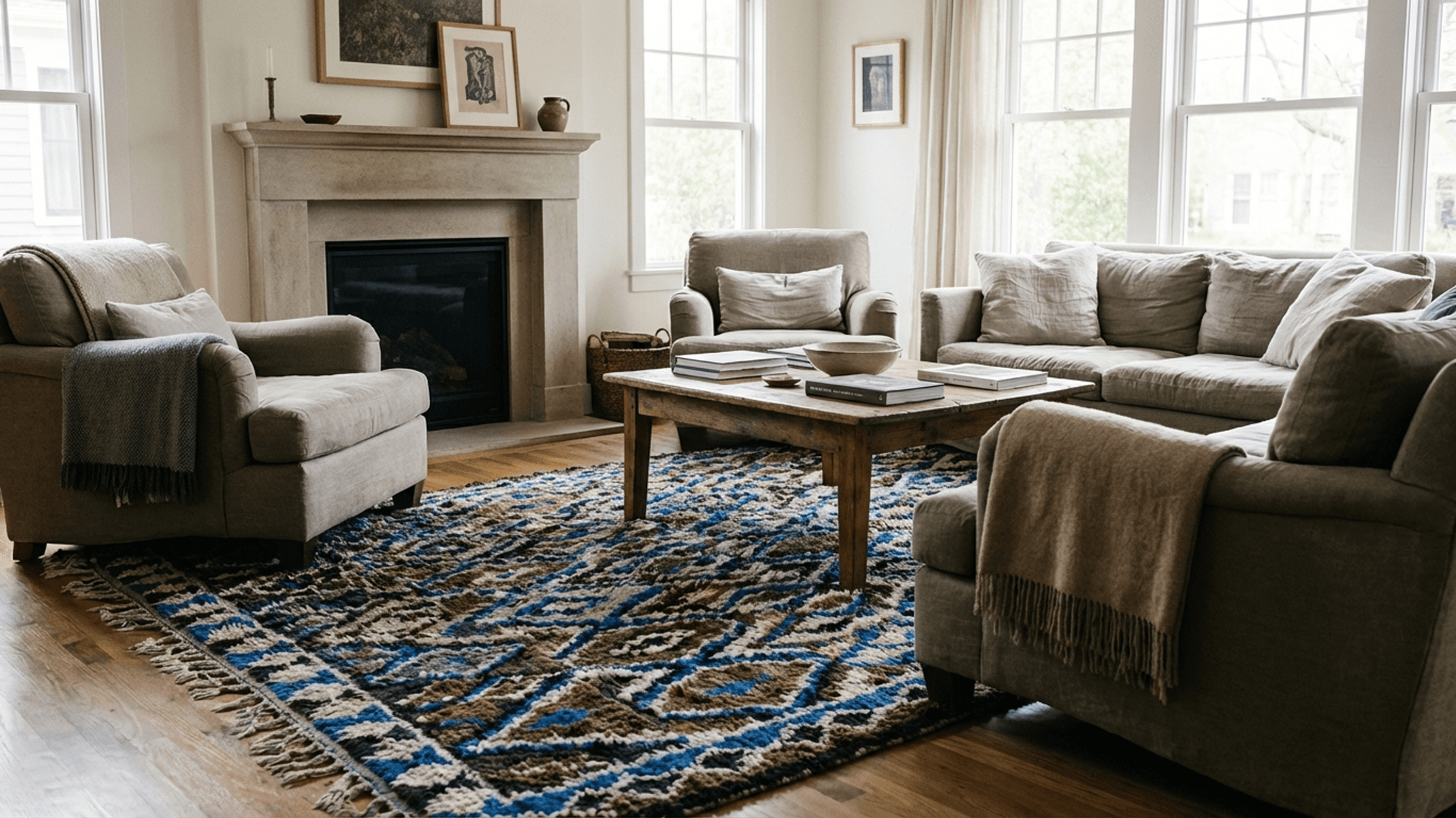 → Beni Ourain Mattor – WOO-33773