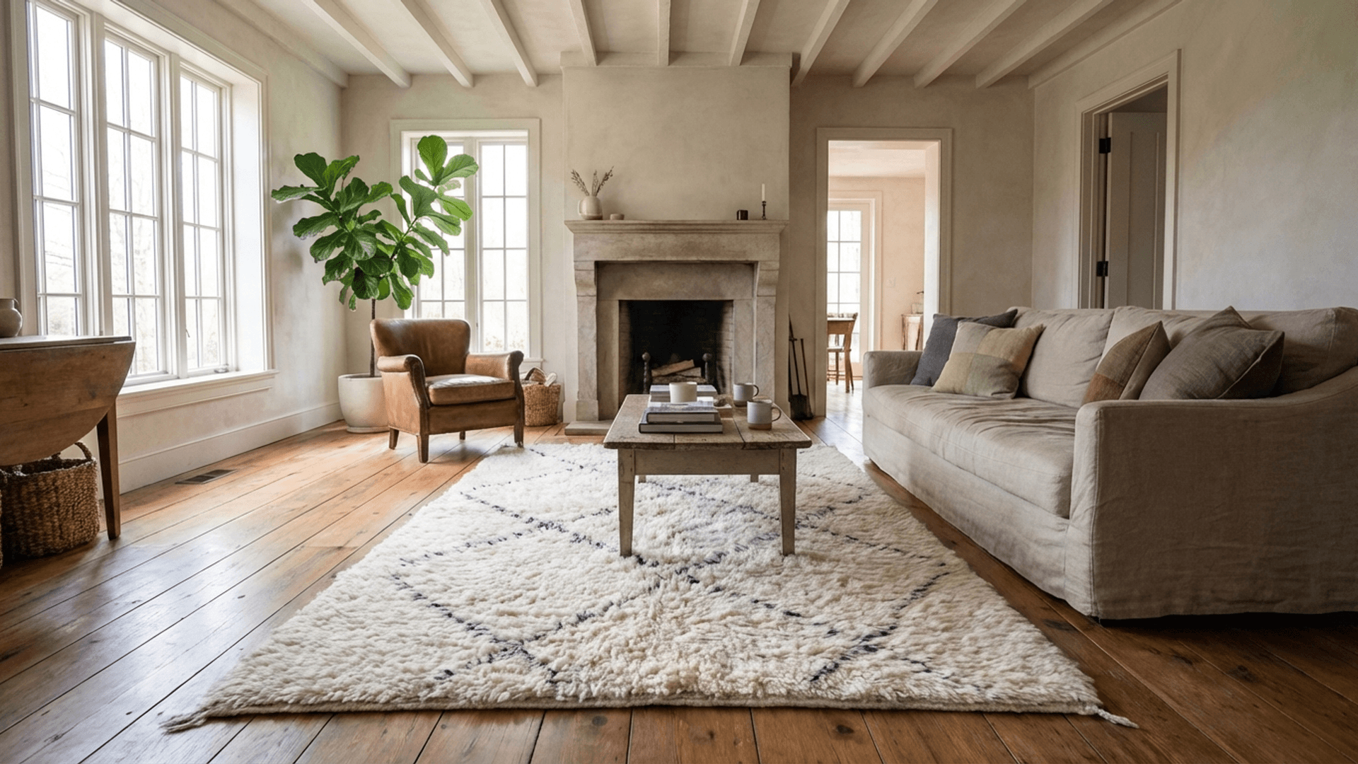 → Alfombras Beni Ourain – WOO-55670