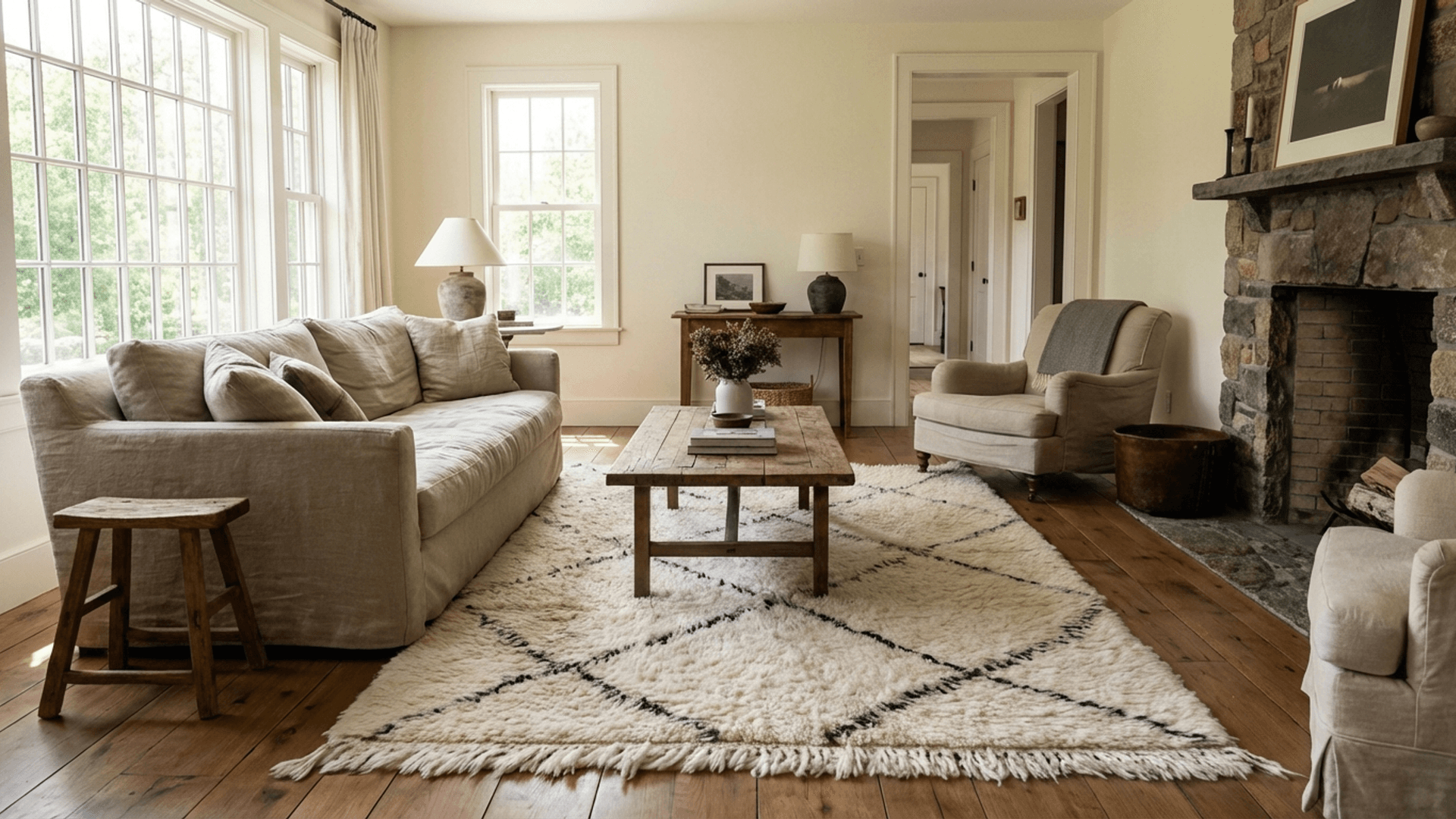 → Beni Ourain Mattor – WOO-55782