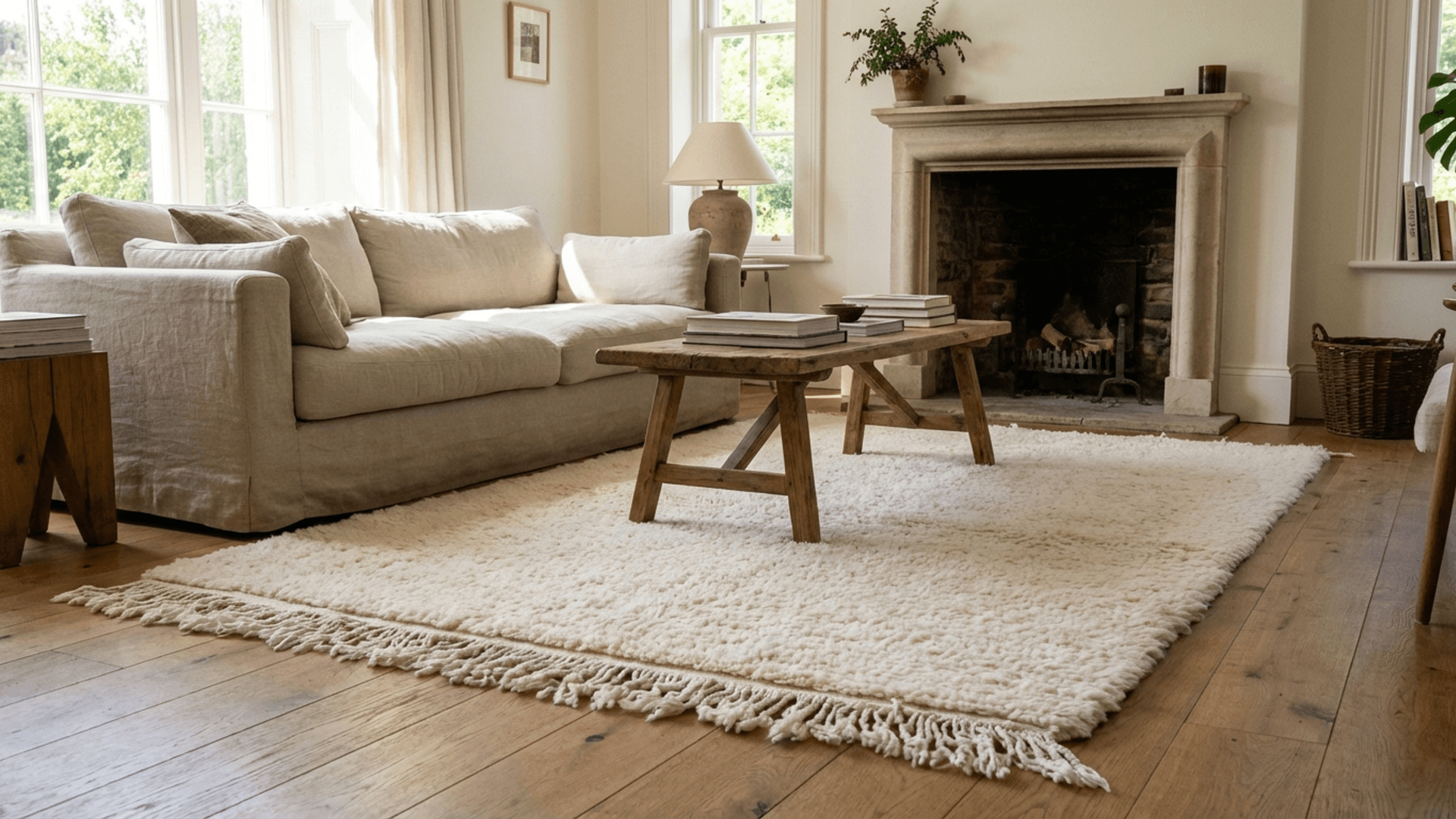 → Tapis Beni Ourain – WOO-56061