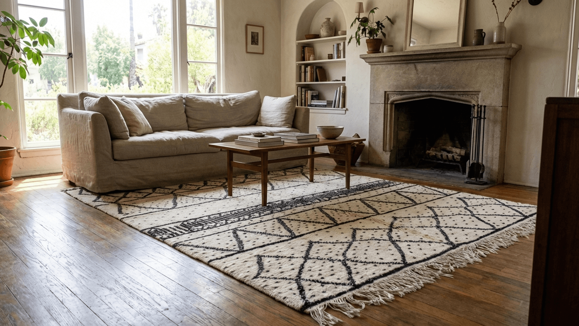 → Beni Ourain Teppiche – WOO-56589