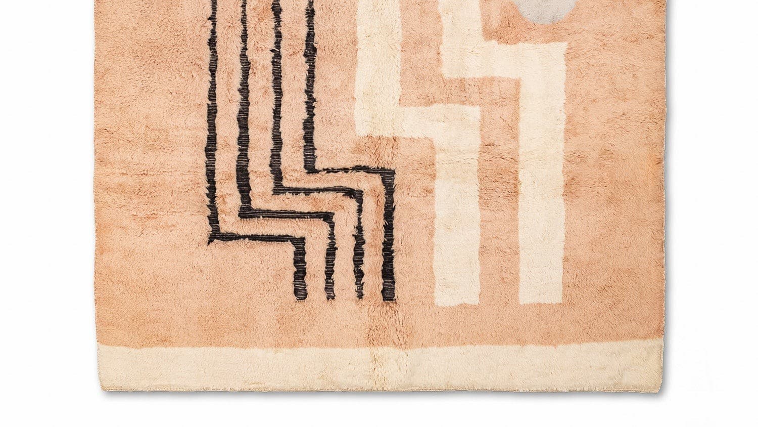 Handmade Wool Rug Boho Style Living Room Decor