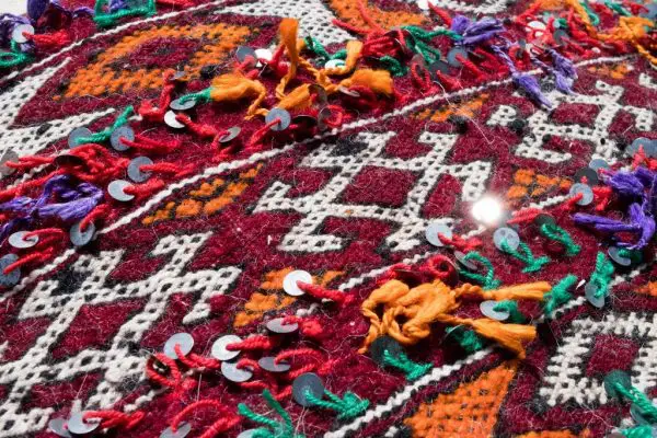 pouf marocain