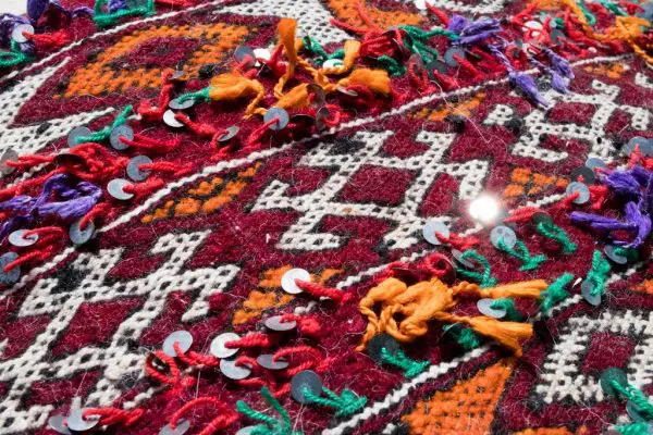 pouf marocain