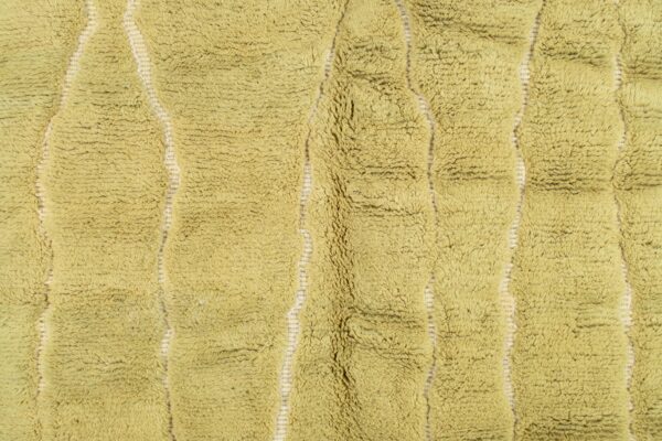 Light Green Moroccan Rug With Abstract Pattern – Image 2