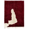 Tapis marocain rouge