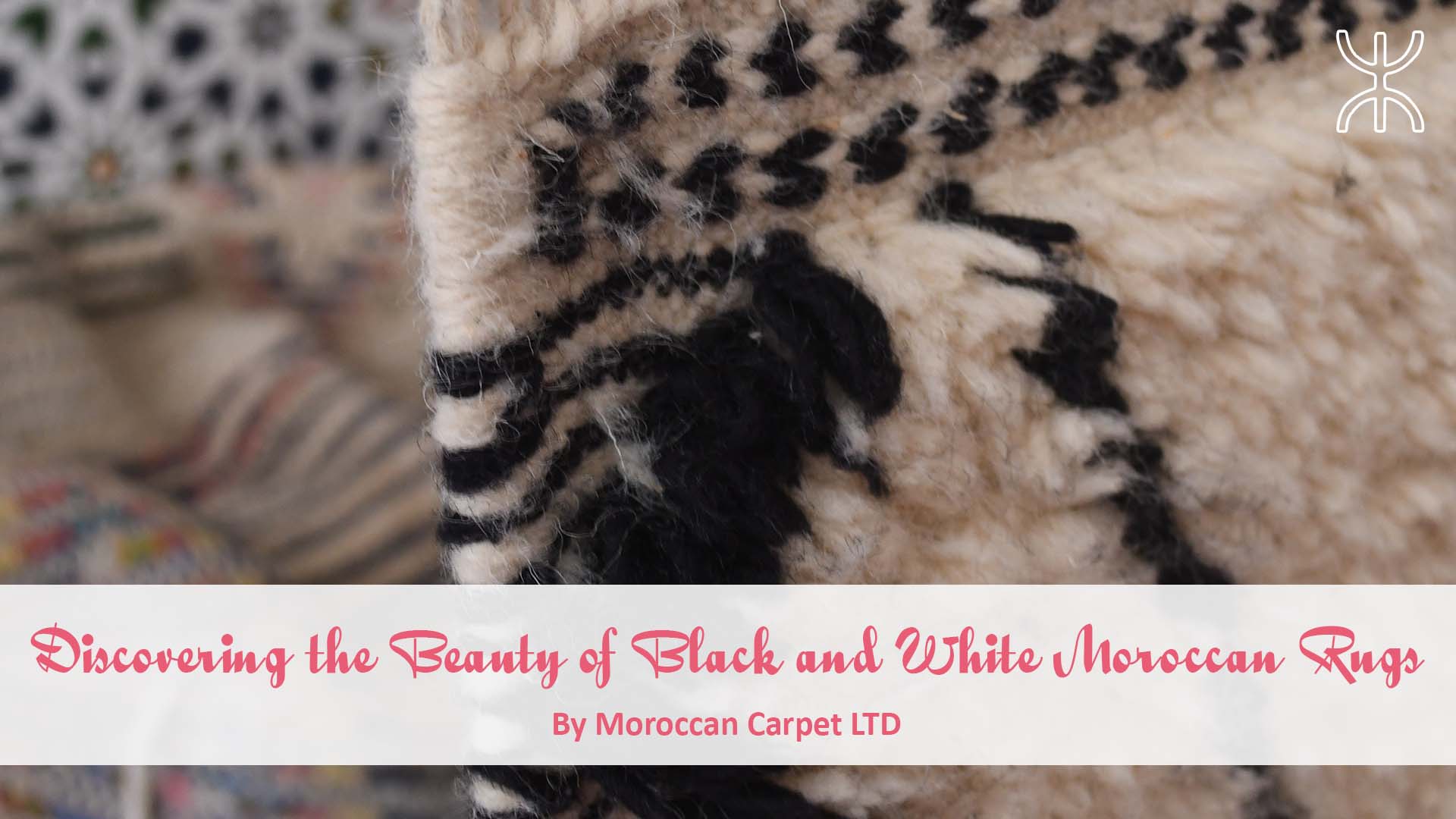 Discovering the Beauty of Black and White Moroccan Rugs Moroccan