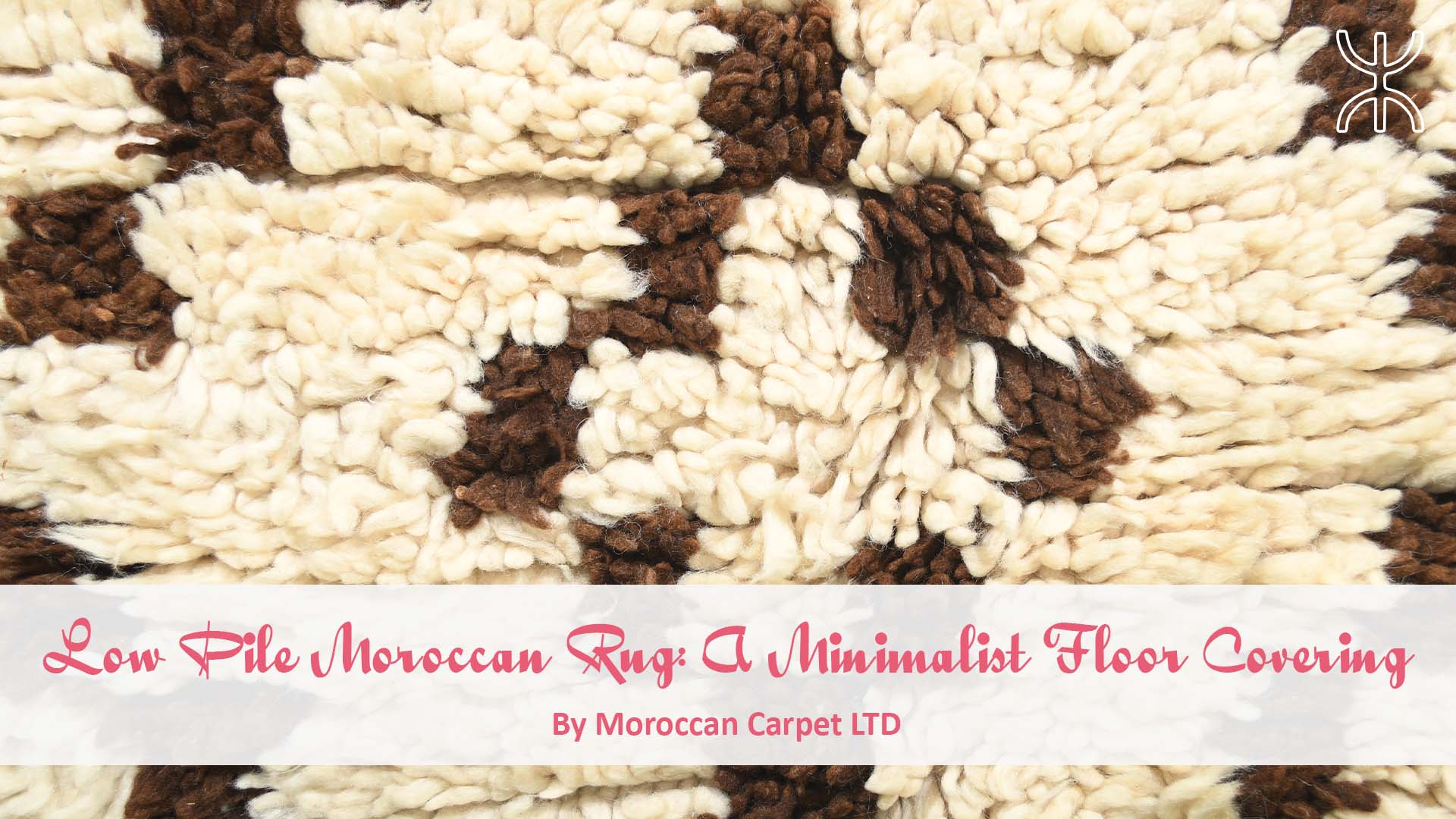Low Pile Moroccan Rug A Minimalist Floor Covering Moroccan Carpet