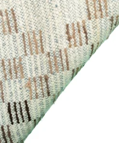 White Square Vintage Boucherouite Rug
