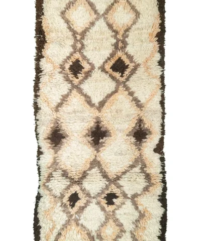 Tapis à motifs de carrés imbriqués