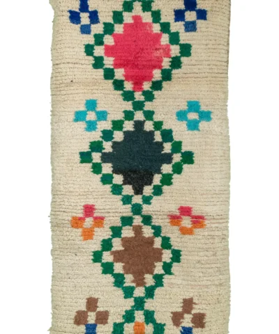 Tapis à carrés ornés