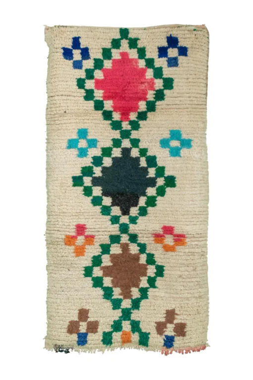 Tapis à carrés ornés