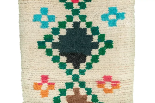 Tapis à carrés ornés