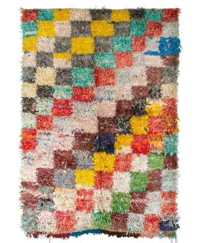 Tapis carré orné