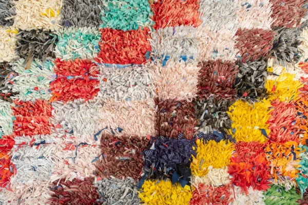 Alfombra cuadrada ornamentada