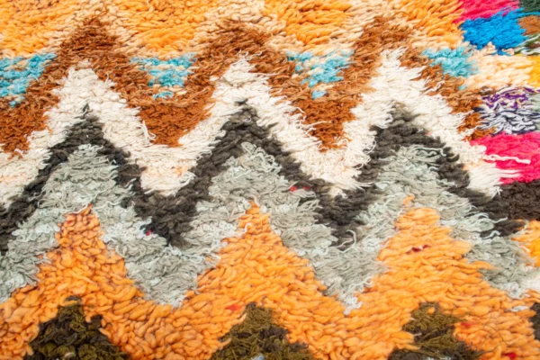 Tapis multicolore