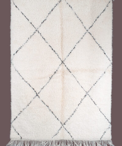 White Beni Ourain Rug