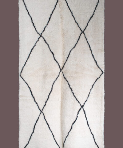 White Beni Ourain Rug