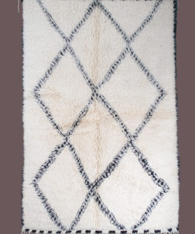 White Beni Ourain Rug