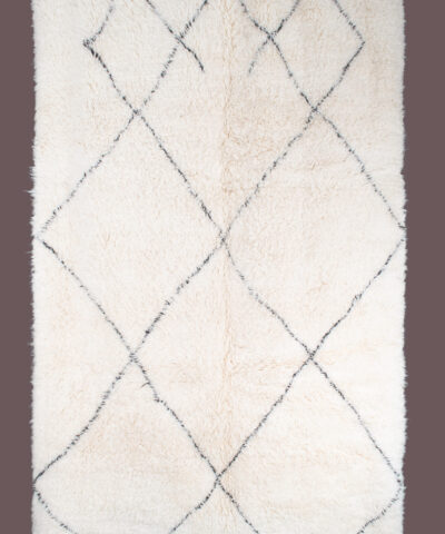 White Beni Ourain Rug