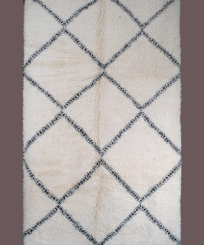 White Beni Ourain Rug