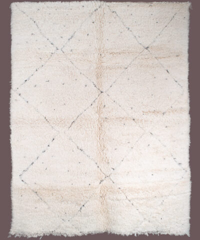 White Beni Ourain Rug