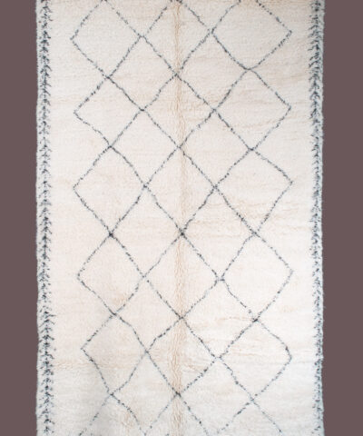 White Beni Ourain Rug