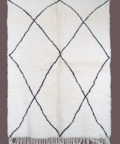 White Beni Ourain Rug