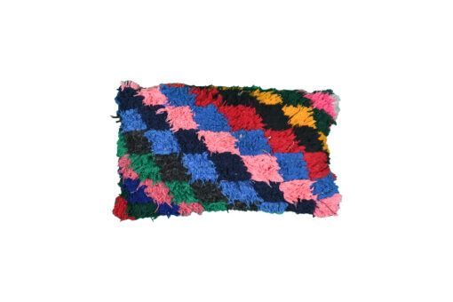 checkered moroccan pillow