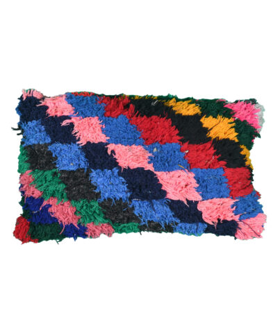 checkered moroccan pillow