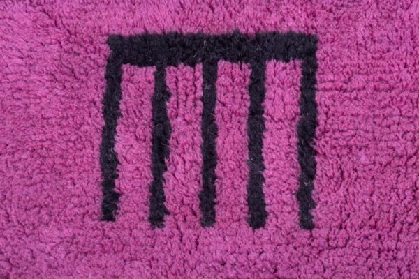 Fandango Pink Moroccan Rug Third Eye Rug - Imagen 5
