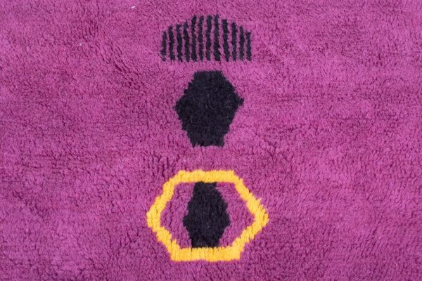 Fandango Pink Moroccan Rug Third Eye Rug - Imagen 7