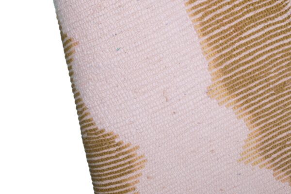 Peanut Brown and White Modern Moroccan Rug - Imagen 9