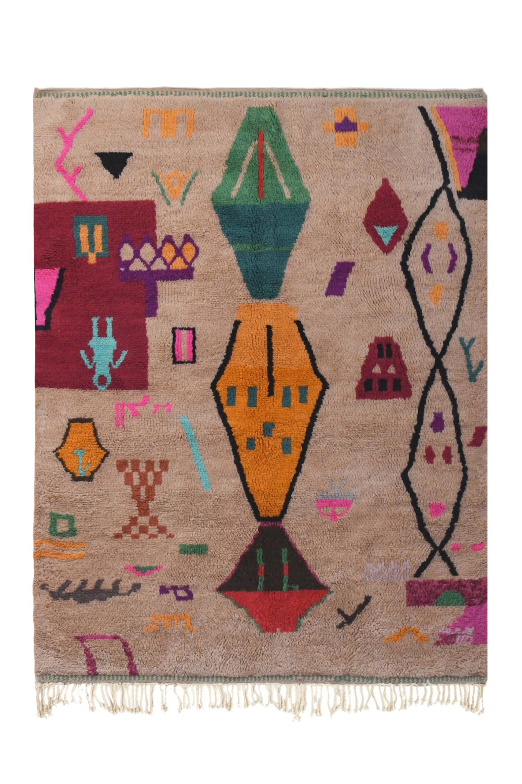 洋書　Moroccan Carpets モロッコ絨毯　ハードカバー モロッコ・リサイクル・ラグクッションカバー//KL10888