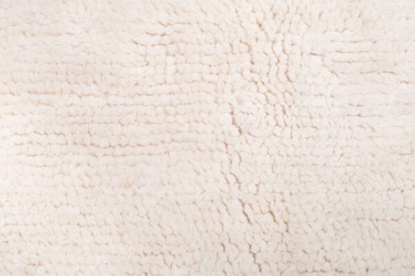 White and Dark Blue Moroccan Rug Railway Rug - Imagen 6