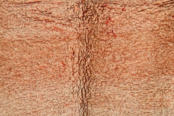 Peach Boujaad Rug: Authentic Moroccan Beauty for Your Home 270 cm x 150 cm / 8.64ft x 4.8 ft - 画像7