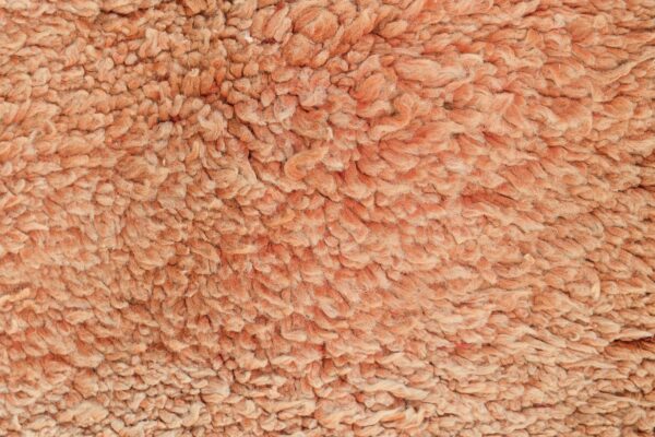 Peach Boujaad Rug: Authentic Moroccan Beauty for Your Home 270 cm x 150 cm / 8.64ft x 4.8 ft - 画像6