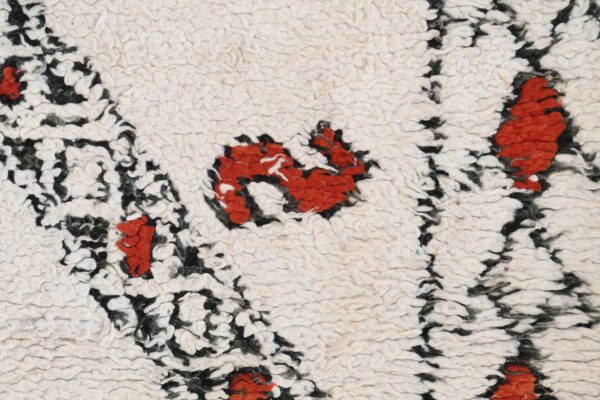 Vintage Moroccan Rug: Authentic Charm for Your Home 253 cm x 162 cm / 8.096ft x 5.184 ft - 画像3