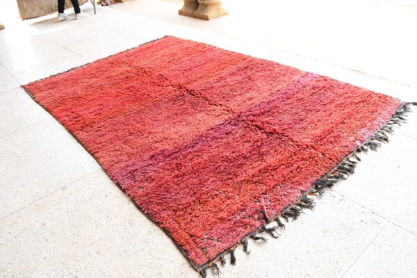 Vintage Moroccan rug: Authentic Moroccan Design 300 cm x 212 cm / 9.6ft x 6.784 ft – Bild 3