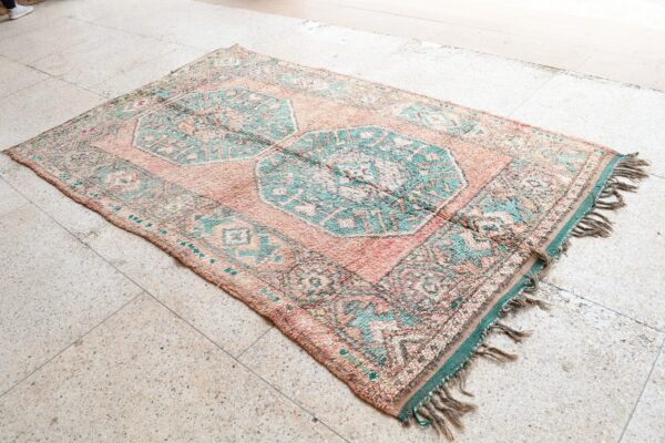 Vintage Rug: Authentic Moroccan Beauty for Your Home 273 cm x 163 cm / 8.736ft x 5.216 ft — изображение 3