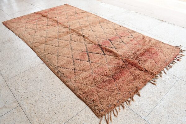 Moroccan Rug: Authentic, Handcrafted Moroccan Beauty 340 cm x 180 cm / 10.88ft x 5.76 ft - 画像3
