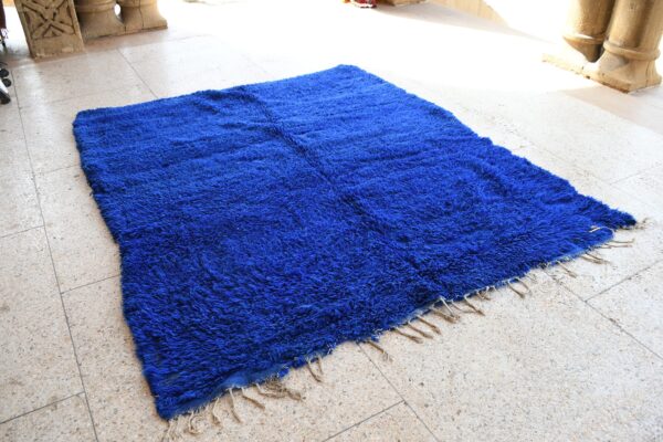 Exquisite Berber Rug: Handcrafted Moroccan Beauty 232 cm x 206 cm / 7.424ft x 6.592 ft – Image 3