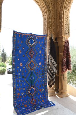 Vintage Rug: Authentic Handcrafted Moroccan Charm 294 cm x 140 cm / 9.408ft x 4.48 ft – Image 2