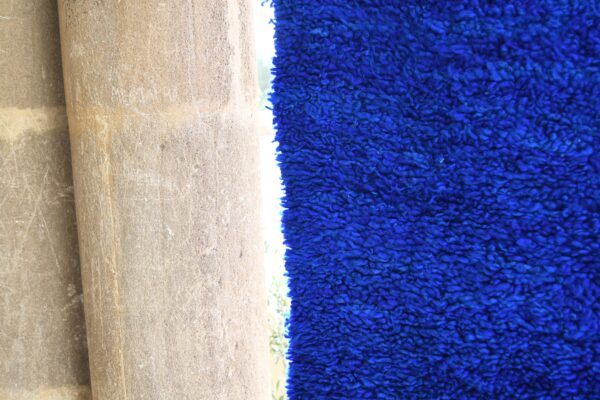 ⁦Vintage Moroccan Rug: Authentic Handcrafted Beauty 255 cm x 170 cm / 8.16ft x 5.44 ft⁩ - الصورة ⁦6⁩