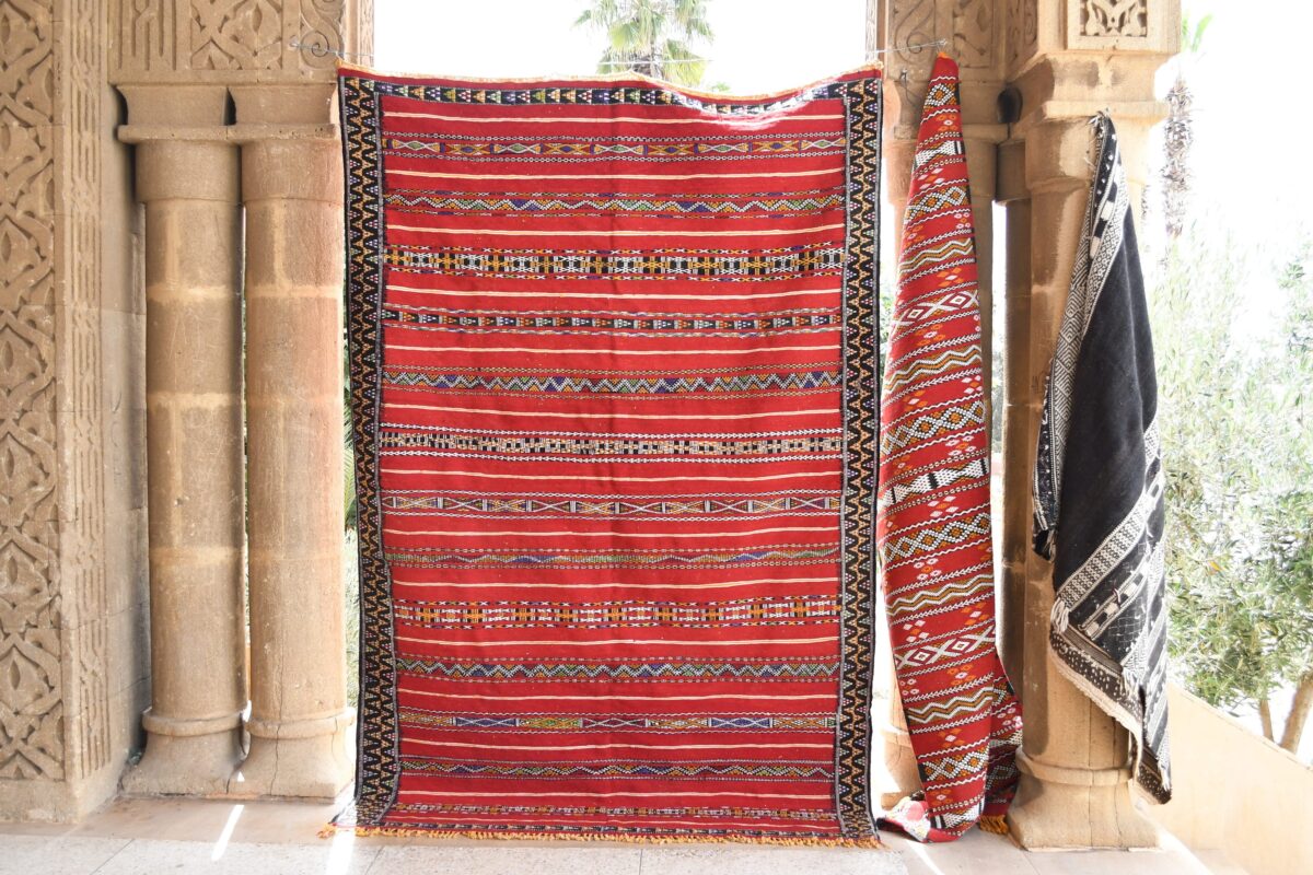 【moroccan rug】184cm×153cm vintage ベルベル人 moroccan rug】184cm×153cm vintage ベルベル人 Morocco rug / F