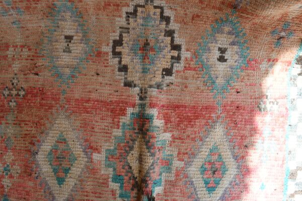 Moroccan Rug: Handcrafted Vintage Moroccan Design 394 cm x 130 cm / 12.608ft x 4.16 ft — изображение 4