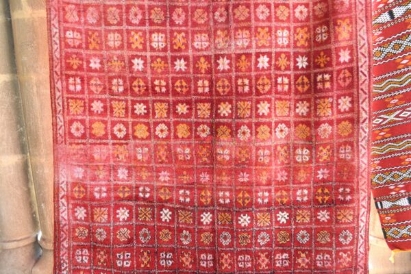 Berber Rug: Handcrafted Moroccan Vintage Masterpiece 324 cm x 198 cm / 10.368ft x 6.336 ft – Bild 5