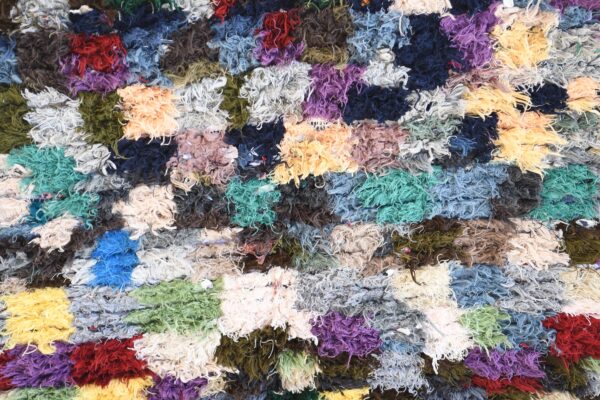 Moroccan Rug | Vintage Boho Moroccan Design 260 cm x 142 cm / 8.32ft x 4.544 ft - Image 4